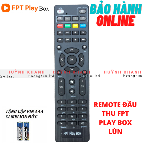 REMOTE ĐẦU THU FPT PLAY BOX LÙN BỀN ĐẸP