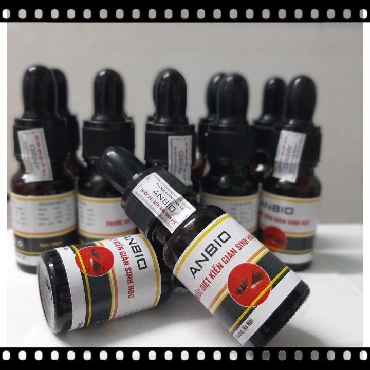 [ 3 lọ -10 ml ] Thuốc Diệt Kiến ,Gian ANBIO  sinh học Hàng Việt Nam sạch bay kiến ,gián chỉ sau 1 lần sử dụng