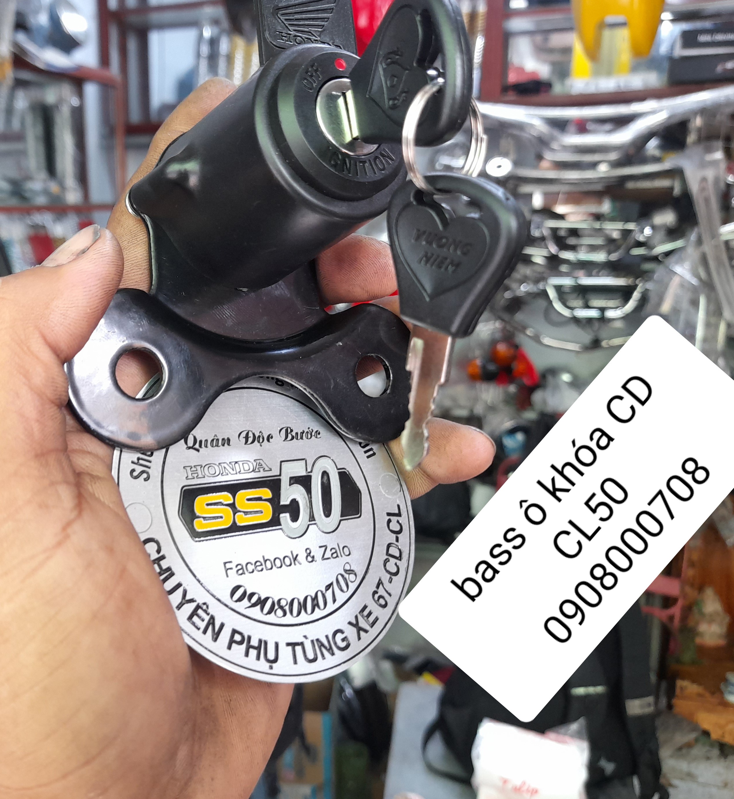 Bass ổ khóa cd