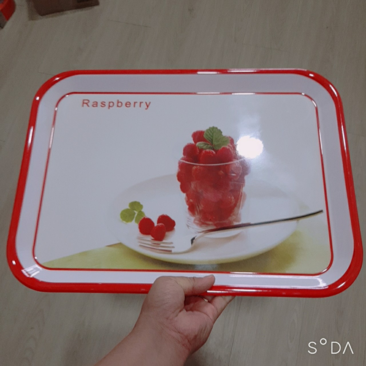 Khay Nhựa Mâm Vuông Melamine KHV1 -Cao Cấp- Sang Trọng