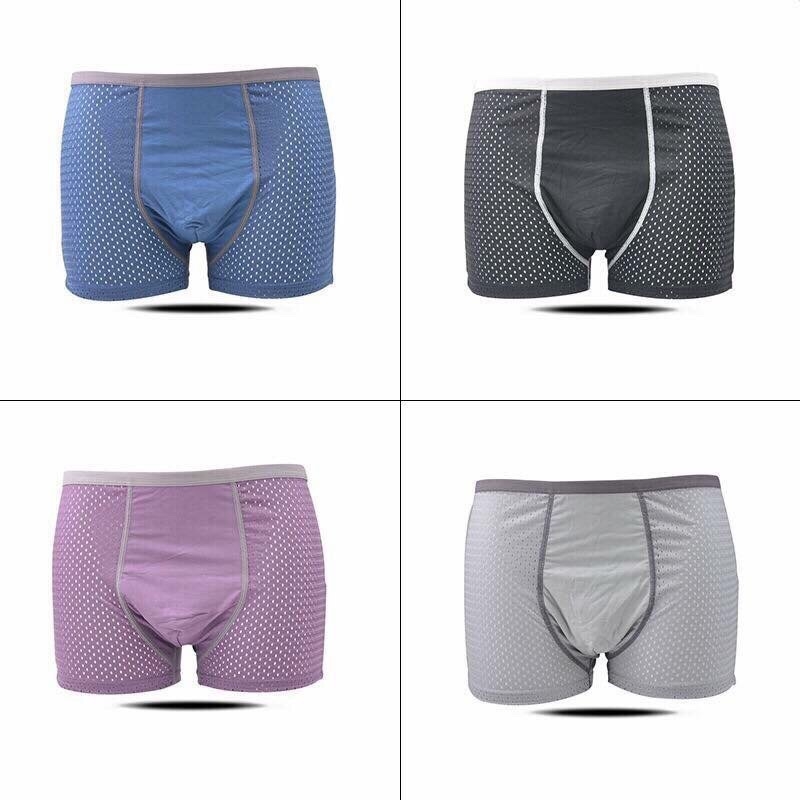 Set hộp 4 quần sịp đùi Men thông hơi cao cấp