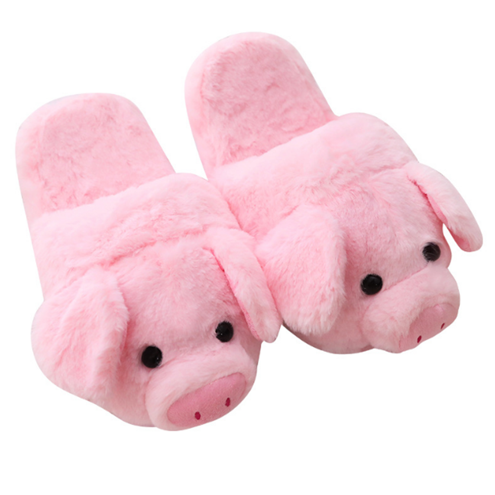 Dép Bông Đi Trong Nhà - Dép Bông đi Trong nhà Hình Chú Heo Peppa