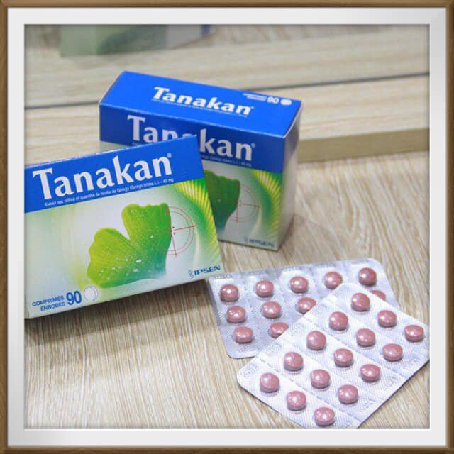 Viên bổ não Tanakan 40gr 90 viên nội địa Pháp -Lafbeauty