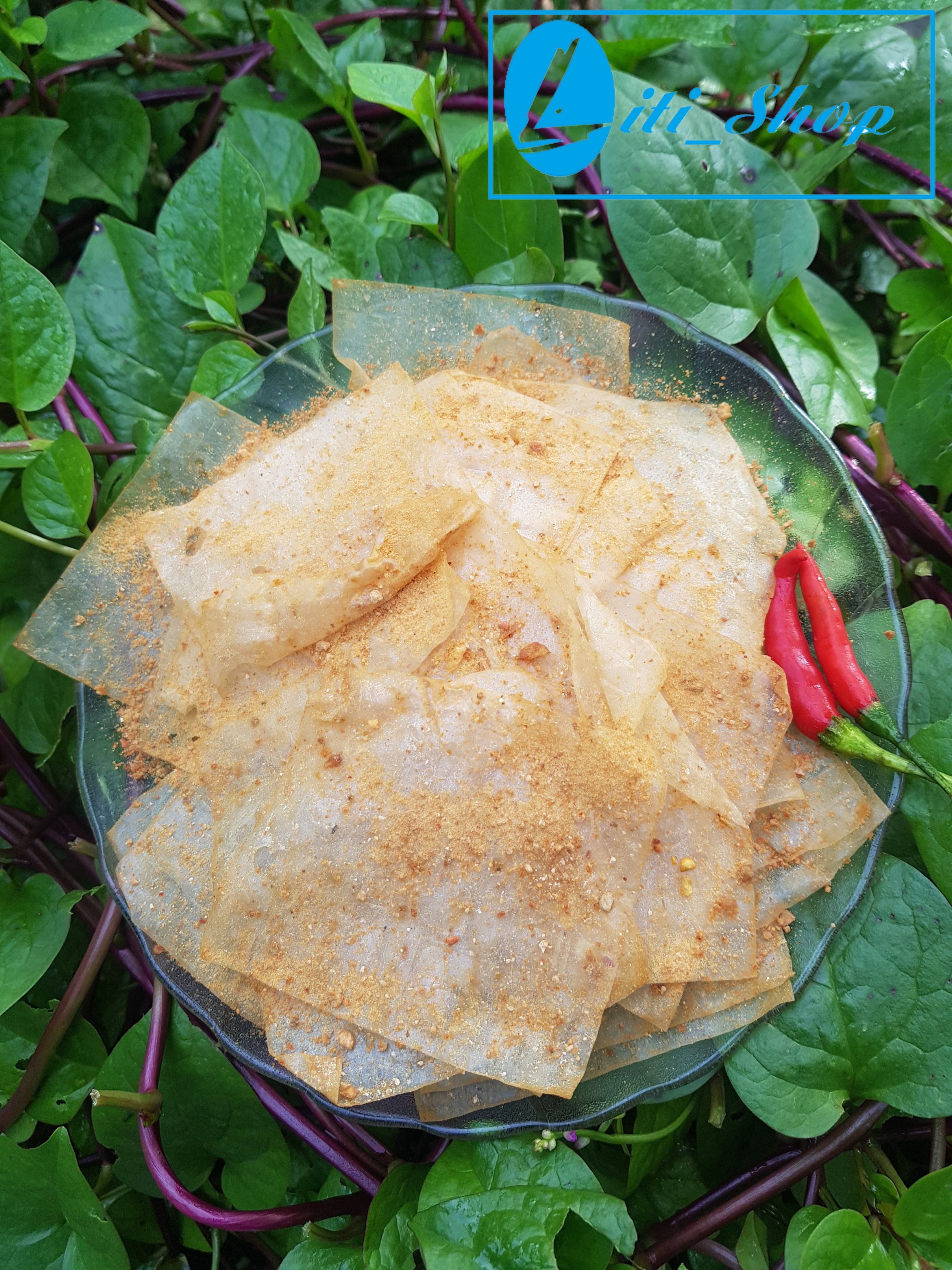Bánh tráng trộn Muối nhuyễn - Tỏi phi (Bánh xì ke 500Gr)