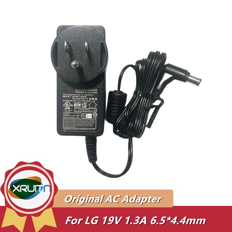 19V 1.3A 1.2A Switching AC Power Adapter Charger For LG LCD Monitor 24MP47H ADS-40FSG-19 ADS-25FSF-19 19025GPG-1 PSU LCAP26-A