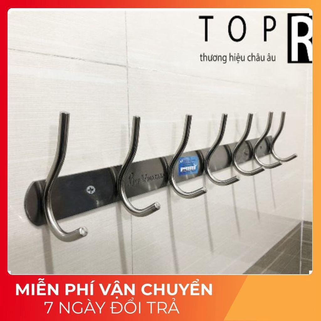 🍁🍁Mắc quần áo inox 7 lỗ