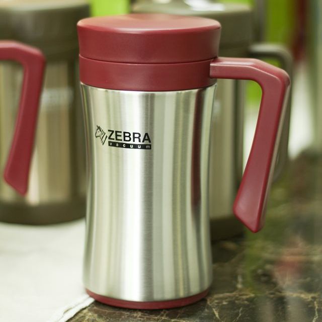 Ca giữ nhiệt Zebra Thái Lan 450ml 112972, inox 304