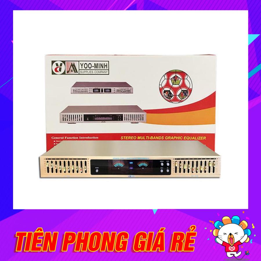 Lọc tiếng hay - Đầu lọc xì Equalizer Yoo-Minh EQ-33 có đèn nháy cực đẹp ( Tặng dây av )