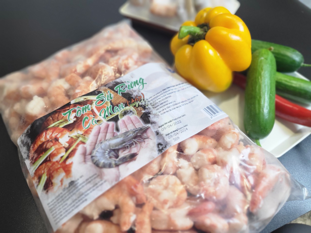 Tôm sú vụn rừng seaprodex - 1kg