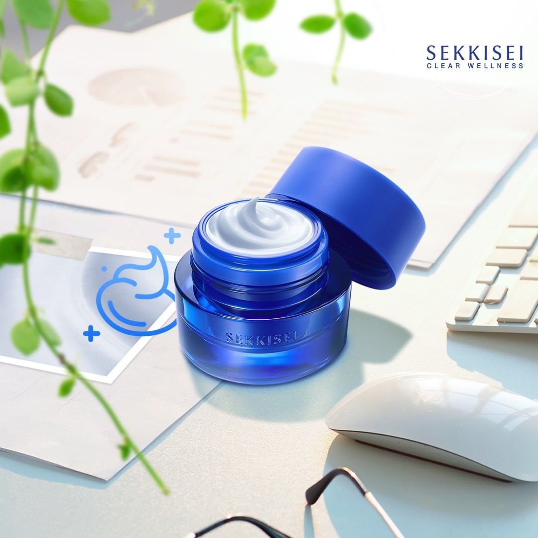 [HCM]Kem bảo vệ độ ẩm và nuôi dưỡng da Kosé Sekkisei Clear Wellness Whipped Shield Cream 90g (dành cho da hỗn hợp và da khô)