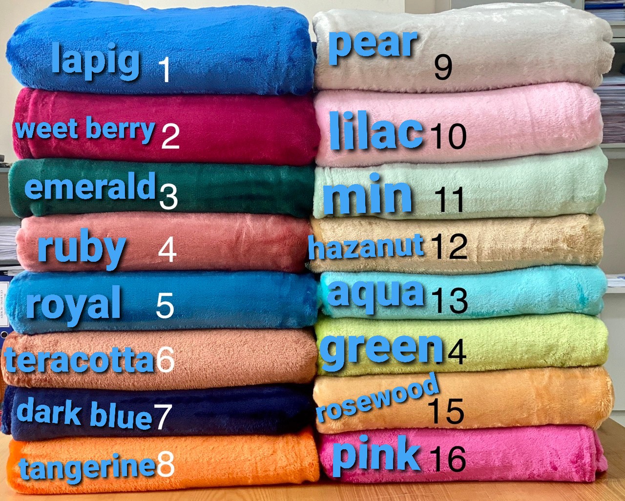 Mền tuyết Nin House siêu mềm mịn nhiều màu kích thước 130x200cm microfiber cao cấp không rụng lông