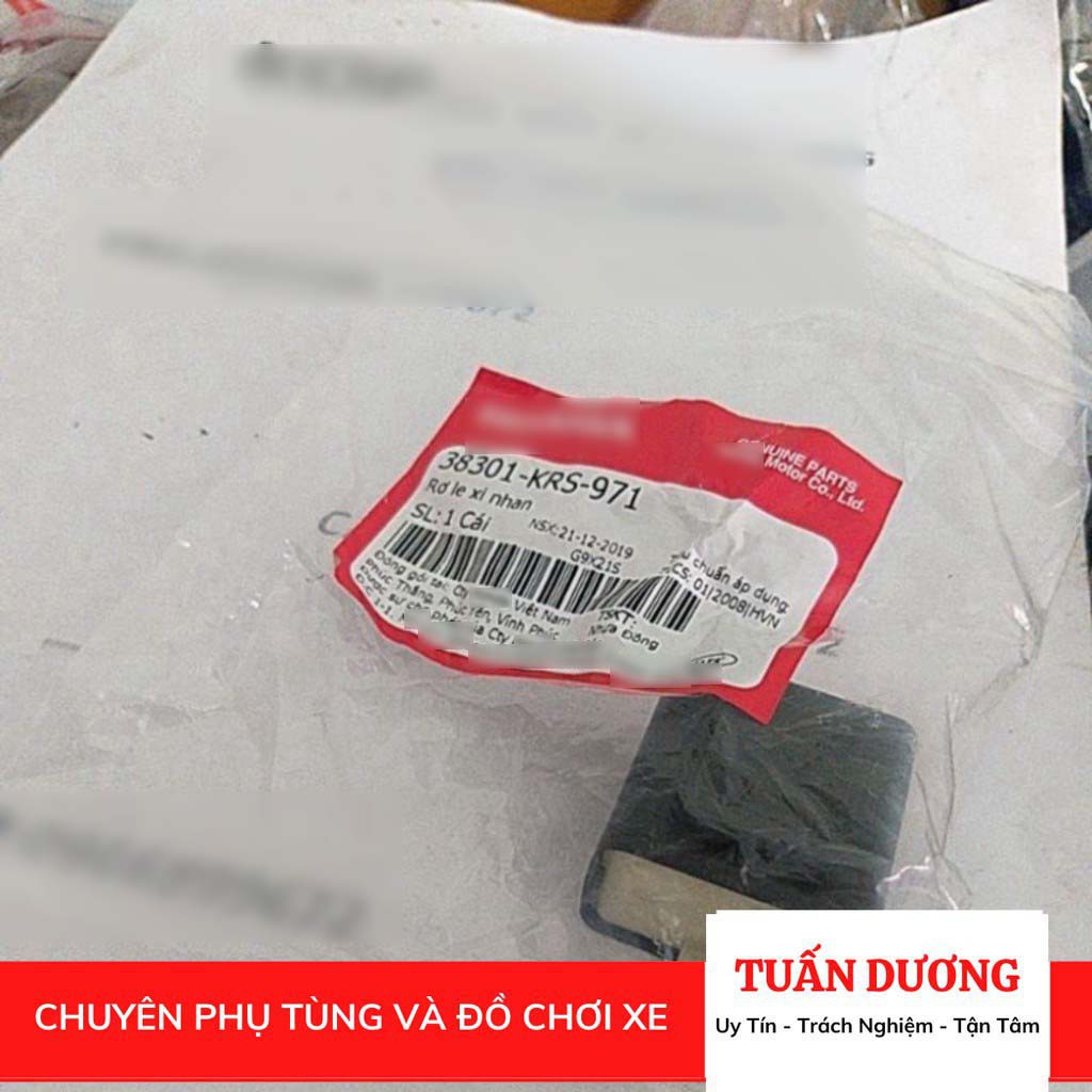 Rơ le xi nhan dành cho xe honda hàng nguyên bản cục chớp xi nhan các dòng honda tương tự