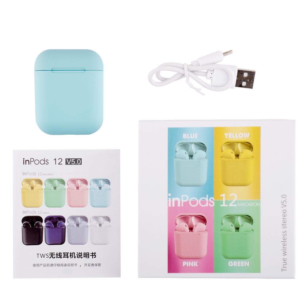 Tai nghe Bluetooth TWS inPods i12 Độ ma sát mịnSử dụng thoải mái ổn định người dùng thoải mái vận động