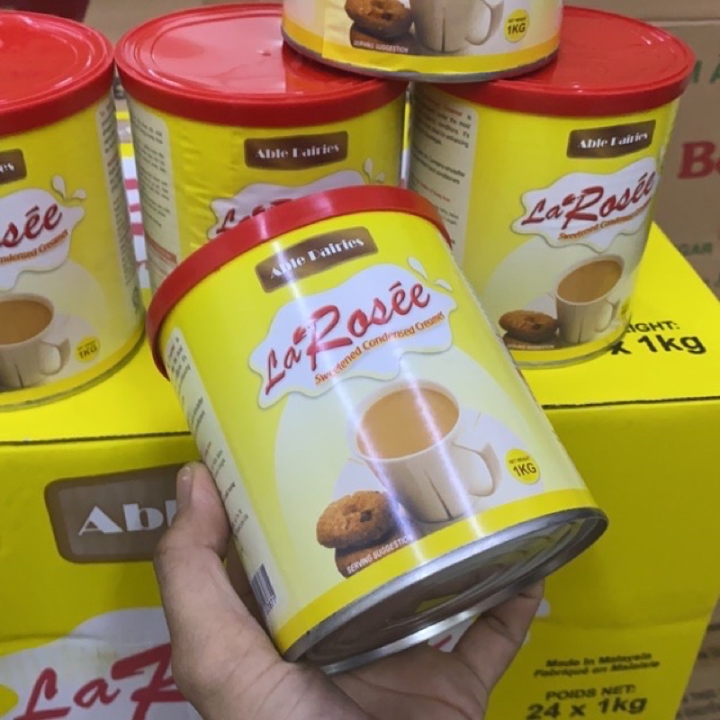 Hộp 1kg sữa đặc nguyên kem cao cấp La Rosée Malaysia Healthy Food House