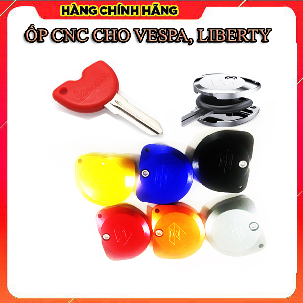 Ốp cnc chìa khóa vespa