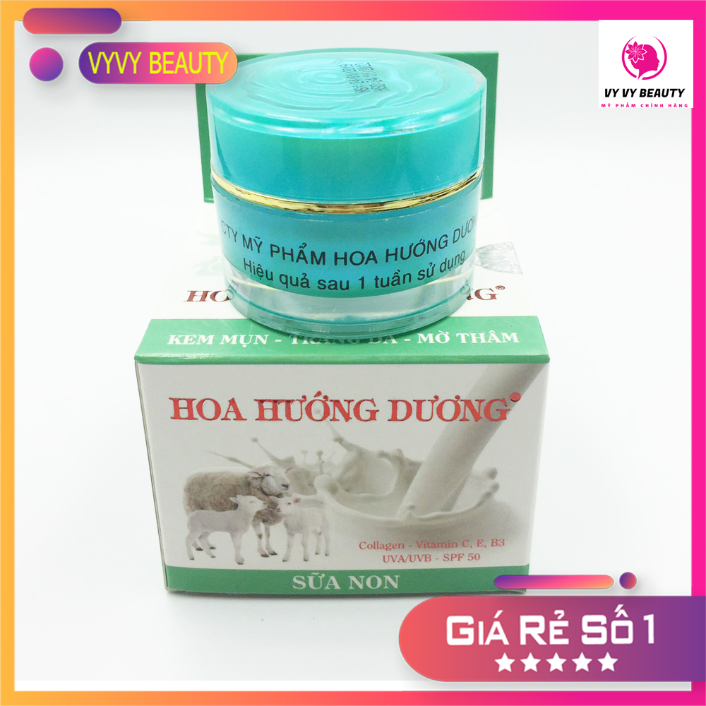 KEM MỤN - TRẮNG DA - MỜ THÂM HOA HƯỚNG DƯƠNG 12g