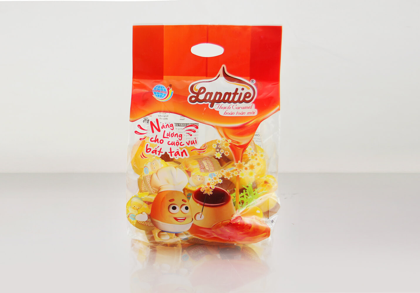 Thạch Caramel Lapatie 400g