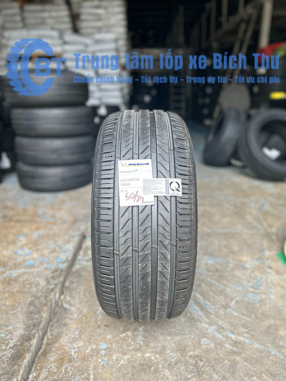 Lốp Michelin 245/45R18 Primacy 5 ( Vinfast OE: Lux A )