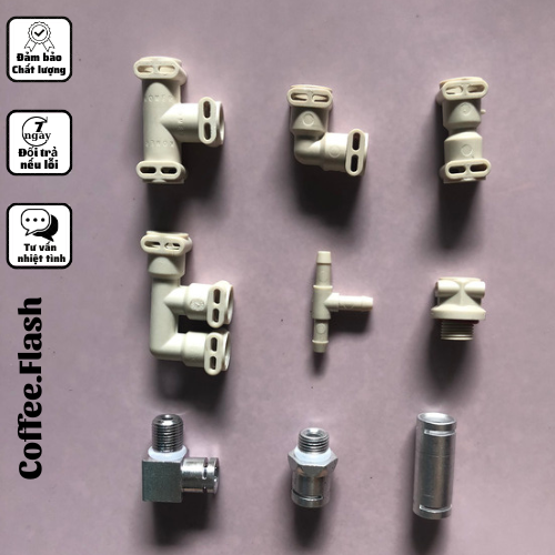 Khớp nối dây teflon dẫn nước sử dụng trong máy pha cà phê Gemilai,..