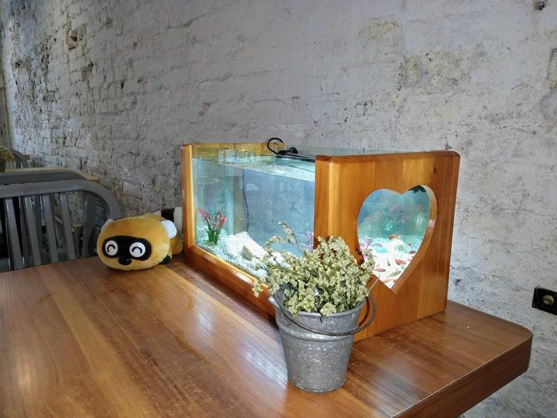 Bể cá kiểng khung gỗ hình trái tym size lớn