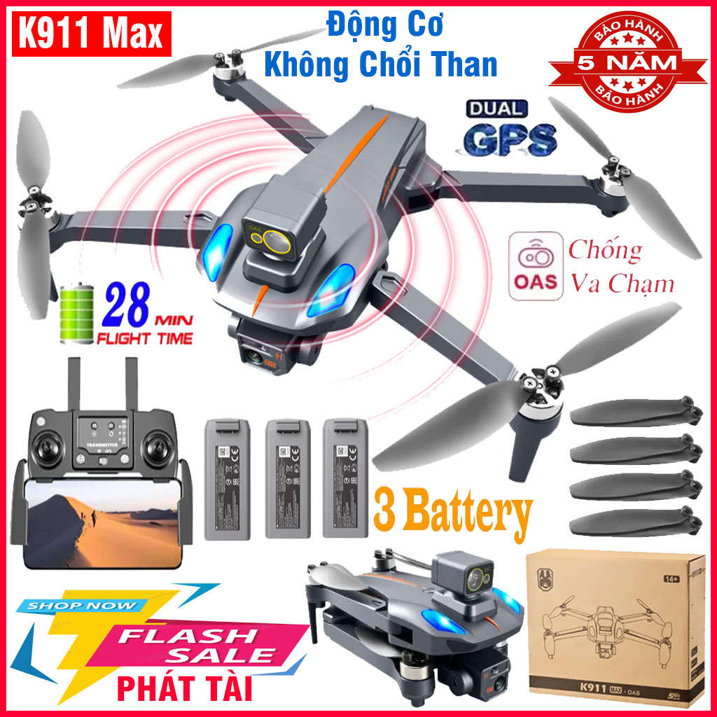 Máy bay Flycam mini K911 Max, Flycam động cơ không chổi than, Drone Flycam Camera Mini Giá Rẻ, Play cam, Flai Cam, Phờ Lai Cam, Fly cam giá rẻ, Máy Bay Flycam, Flay cam, Flycam có camera, Lay cam giá rẻ