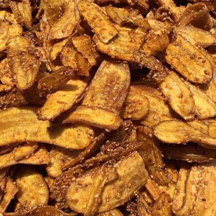 500gr chuối sấy mè gừng giòn tan