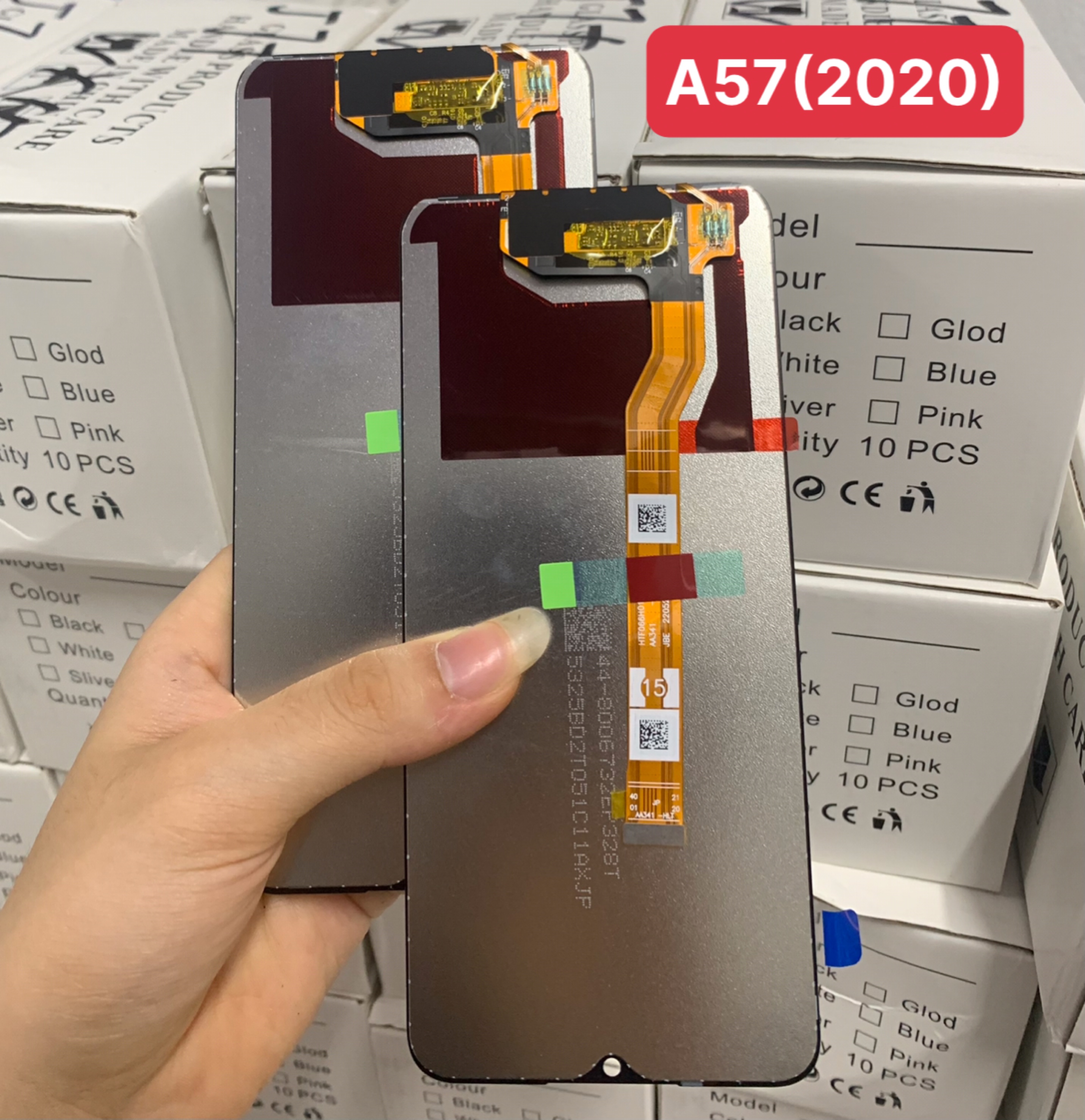 Màn hình zin new oppo a57 - 2020 /a57 , nguyên bộ màu đen