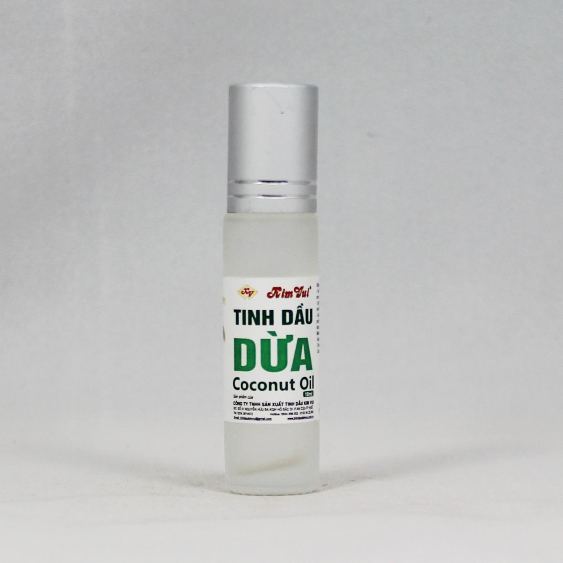 Tinh dầu dừa Kim Vui 10ml(dạng lăn môi)