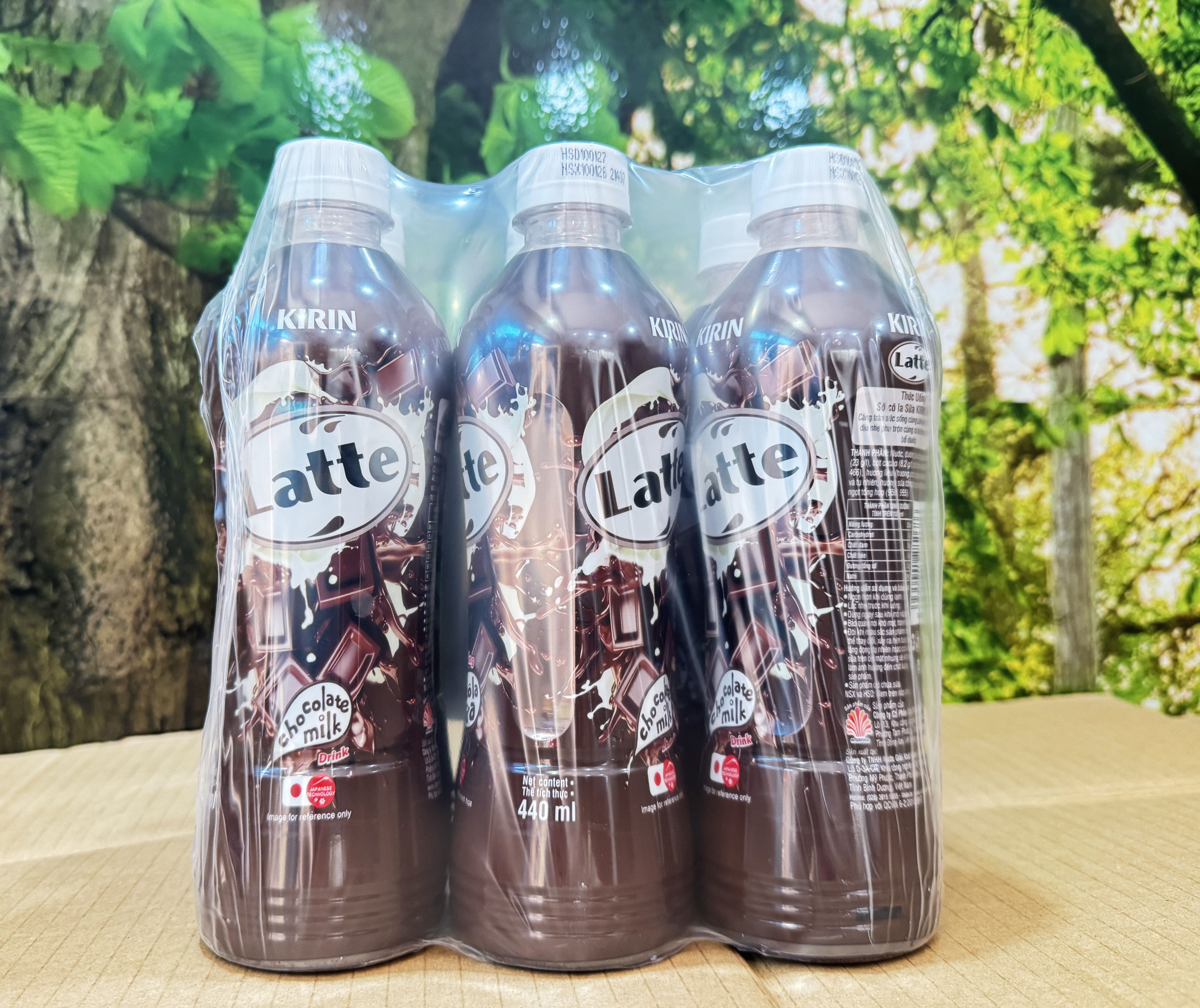 1 Lốc LATTE Socola Sữa -Kirin /6 Chai*440ml