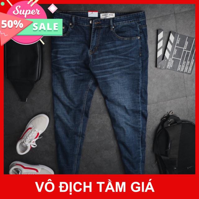 [HCM](BIGSIZE - size 40-42) QUẦN JEAN NAM HÀNG XUẤT SIZE LỚN - 02 MÀU XANH CO GIÃN