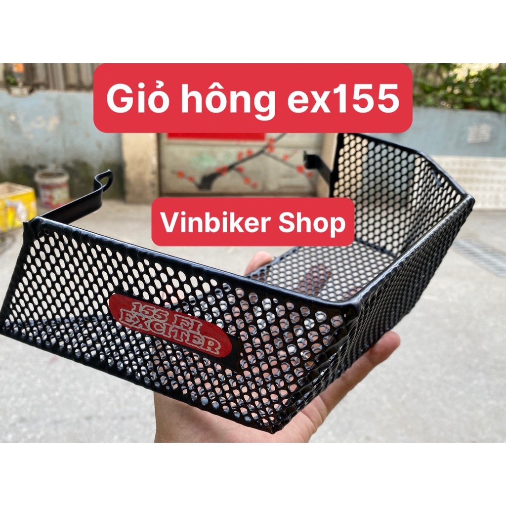 Giỏ hông ex 155 giỏ cạnh xe máy ex155 vva hàng đẹp
