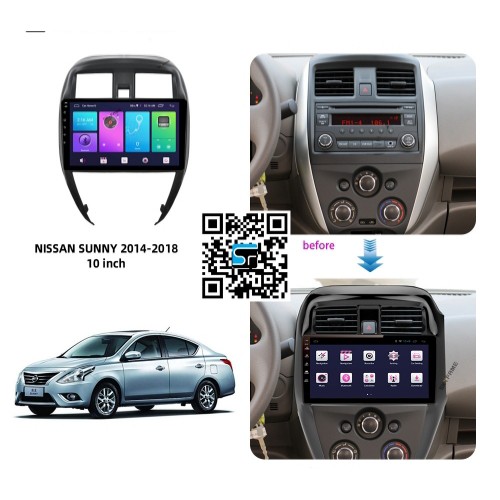 Mặt dưỡng cho xe nissan sunny 2014-2018 jack nguồn