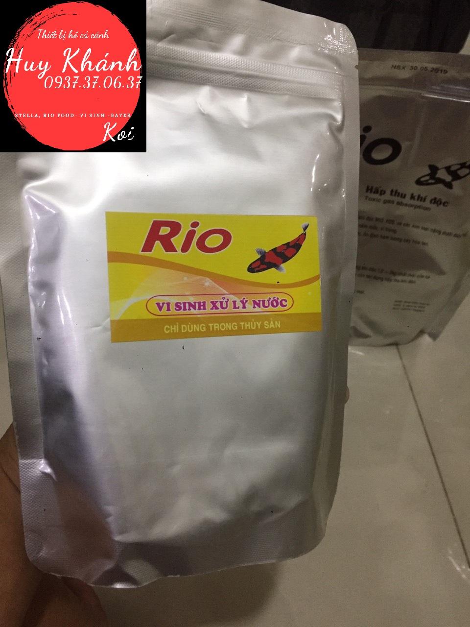 Men vi sinh Rio xử lí nước cho hồ cá koi 500gr