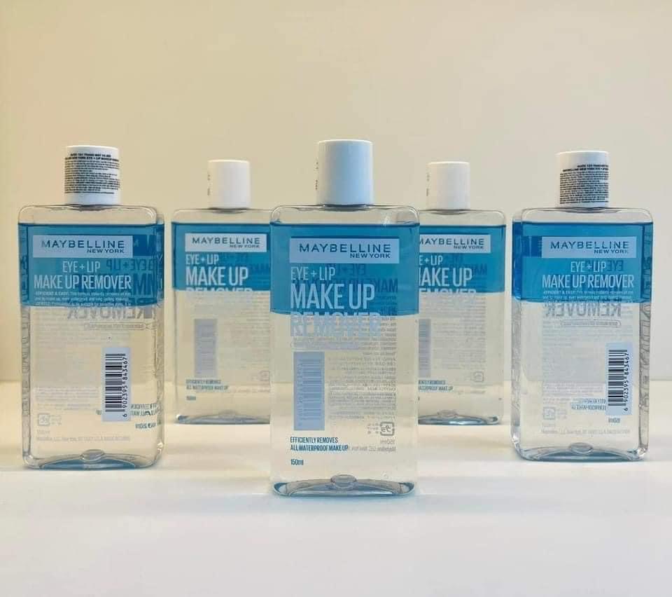 Nước tẩy trang mắt môi Maybelline Make Up Remover Eye & Lip