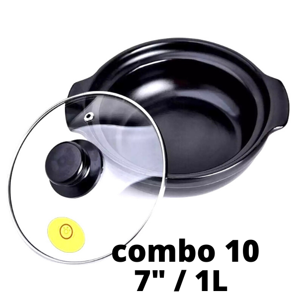 Combo 10 nồi đất 1 lít