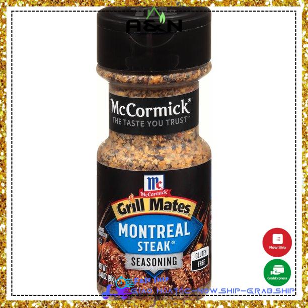 McCormick Grill Mates Montreal Steak gia vị ăn kiêng 0 calo - 96gram