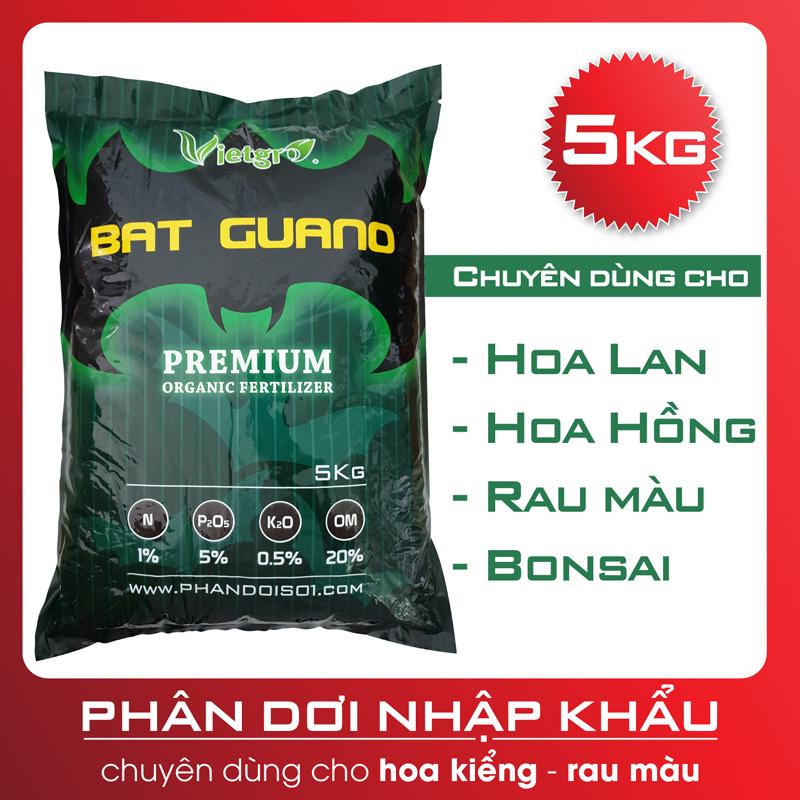 Phân Dơi Hữu Cơ BAT GUANO - 5kg