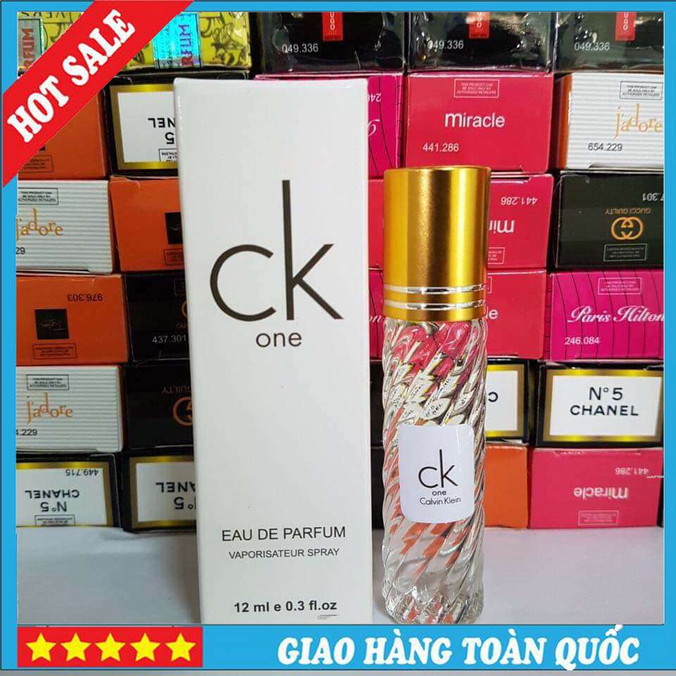 [Chính hãng] Tinh dầu nước hoa pháp CK one Hparfum 12ml
