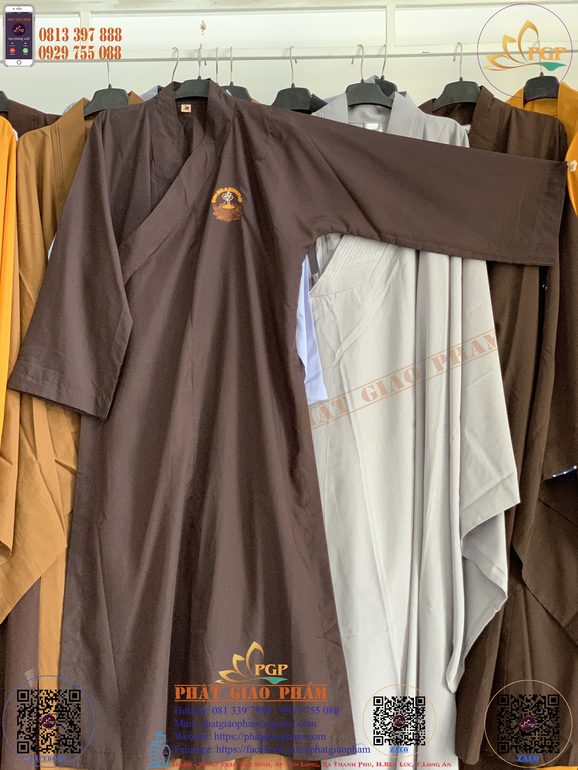 Áo tràng kate phật tử