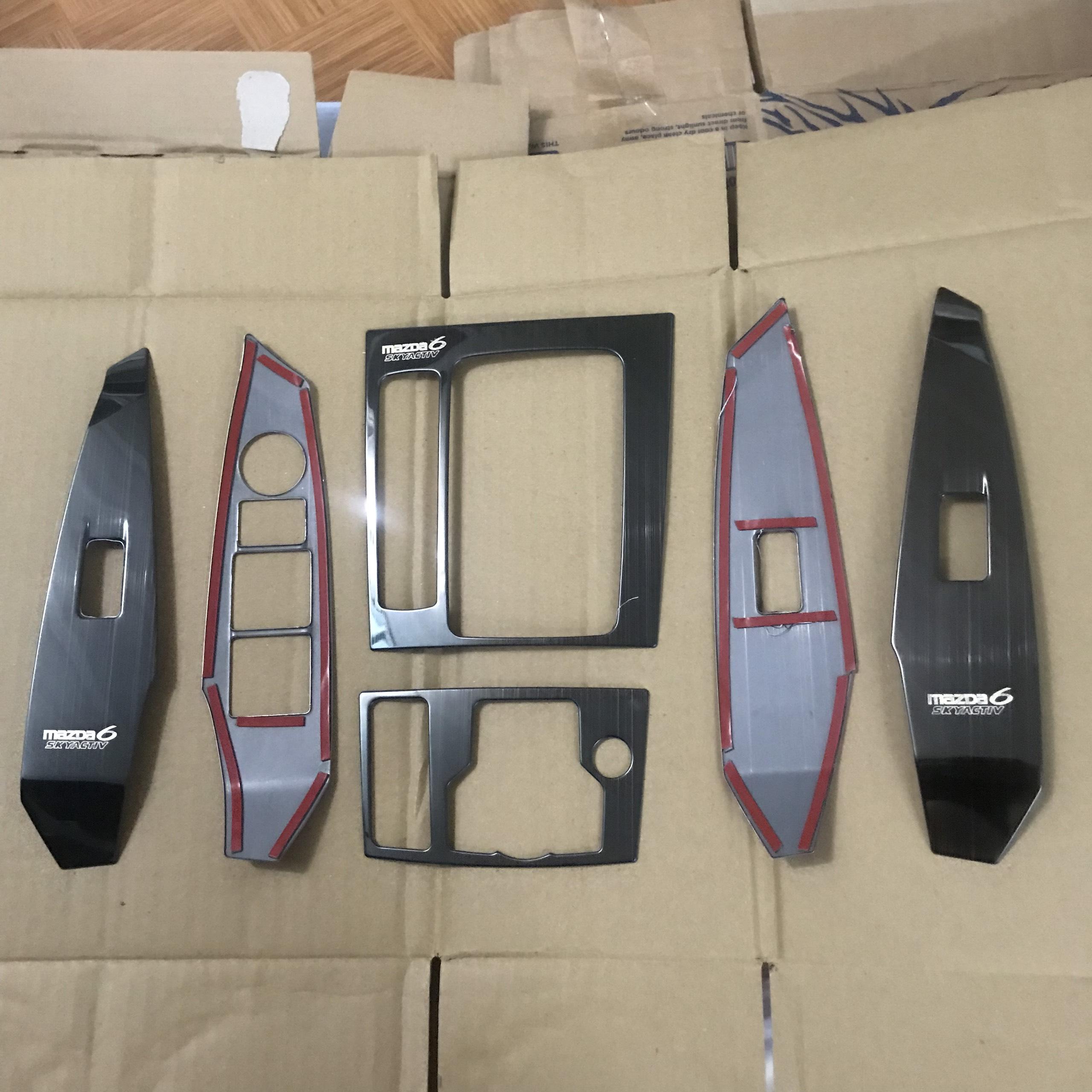 Ốp nội thất titan mazda 6 2015-2019