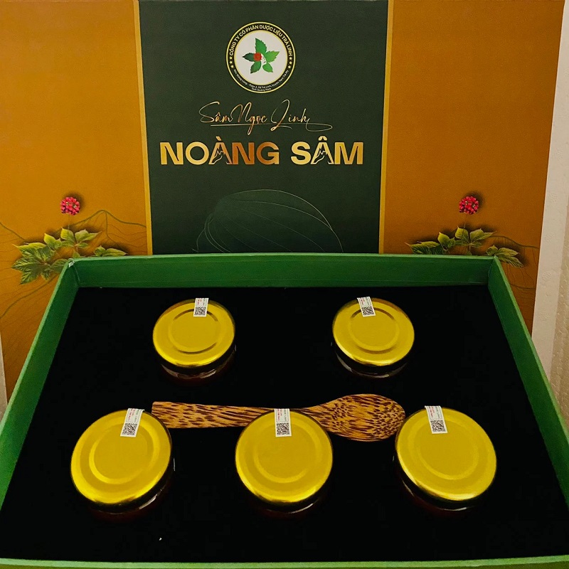 Sâm ngọc linh ngâm mật ong rừng_combo