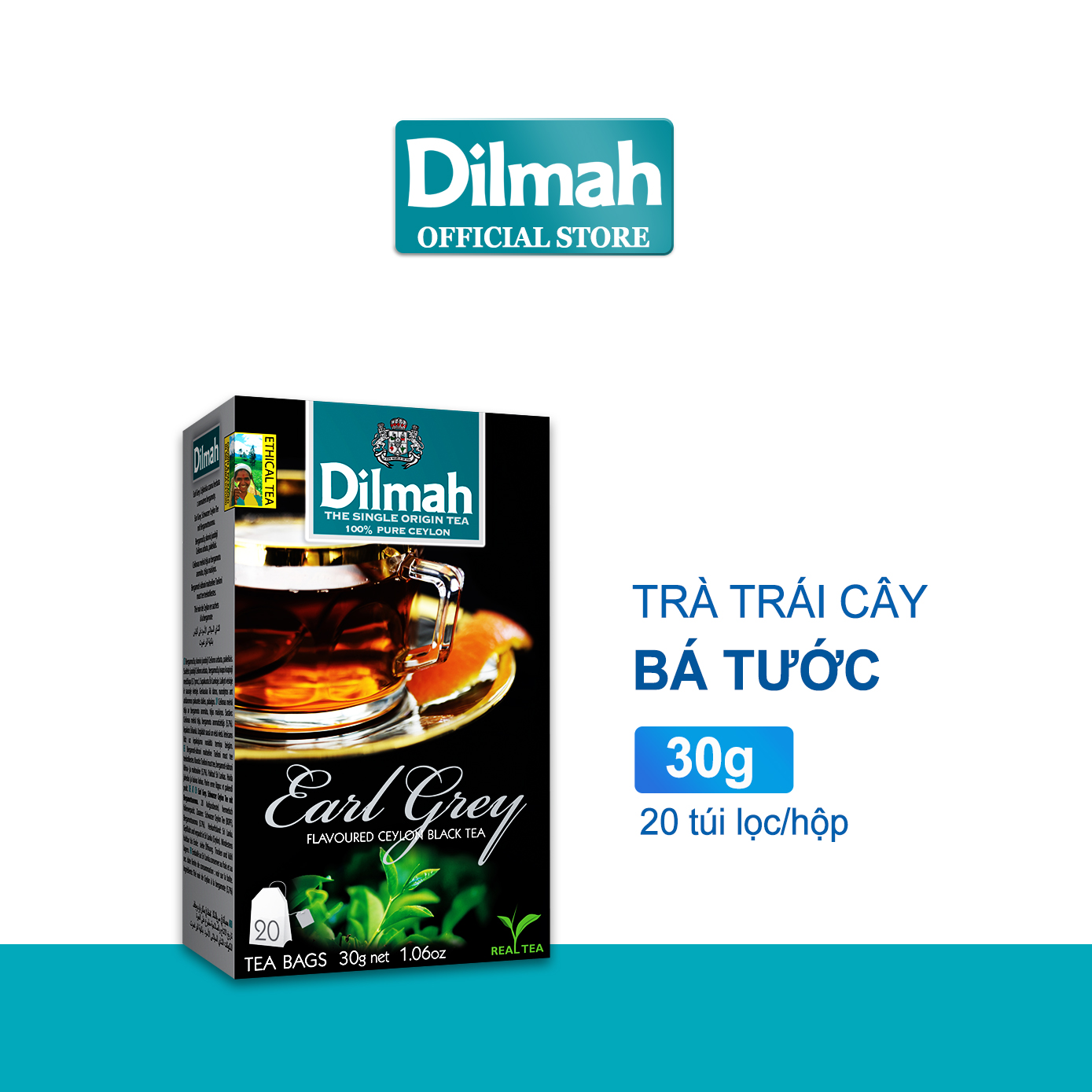 Trà dilmah hương bá tước 30g