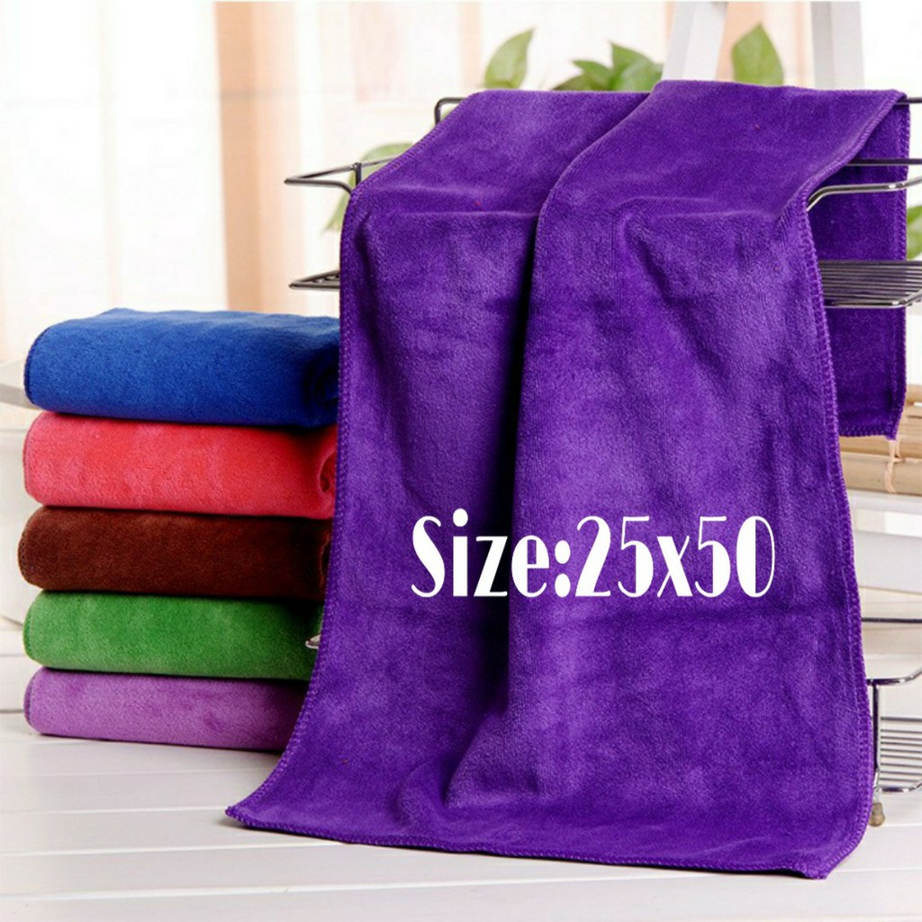 Khăn lau xe ô tô xe máy siêu thấm hút kokos 25x50
