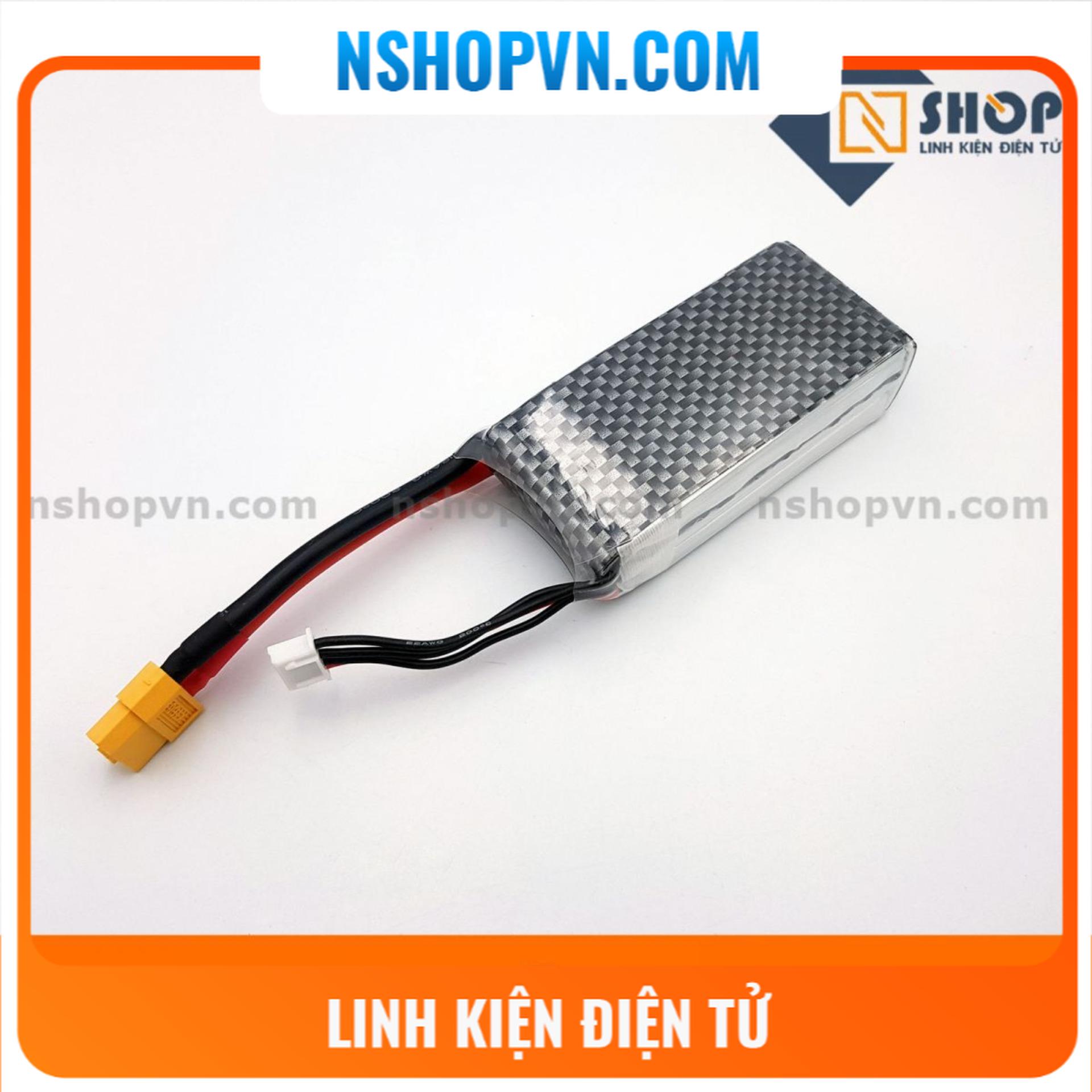 Pin lipo 3s 11.1v 2700mah 25c