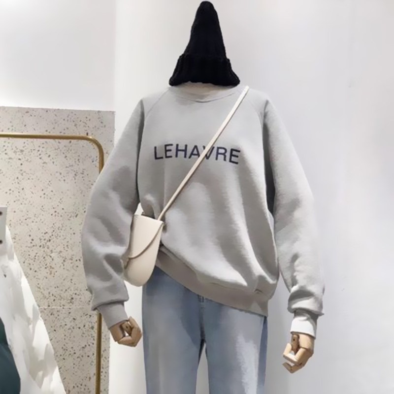 Áo sweater in hình lehavre