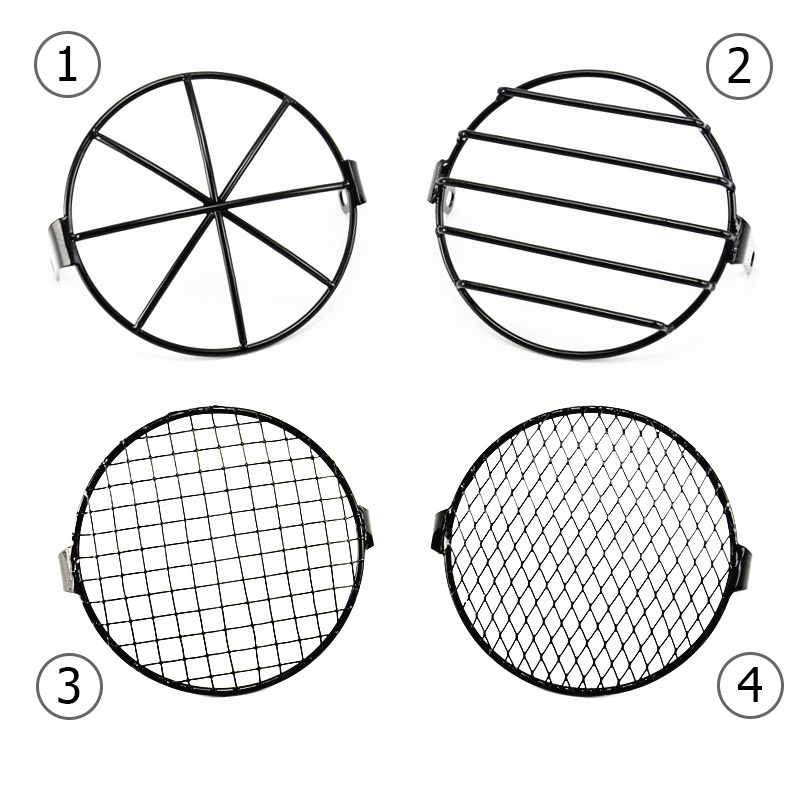 Lưới Che Đèn Pha Tròn Gắn Xe Đèn Tròn [ Giá 1 Chiếc ]
