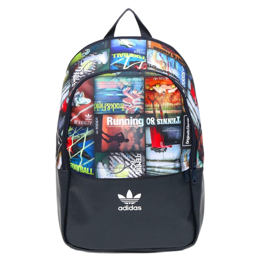 Balo đi học ADlDAS Essential BTS Backpack chất liệu Polyester chống thấm phối da simili