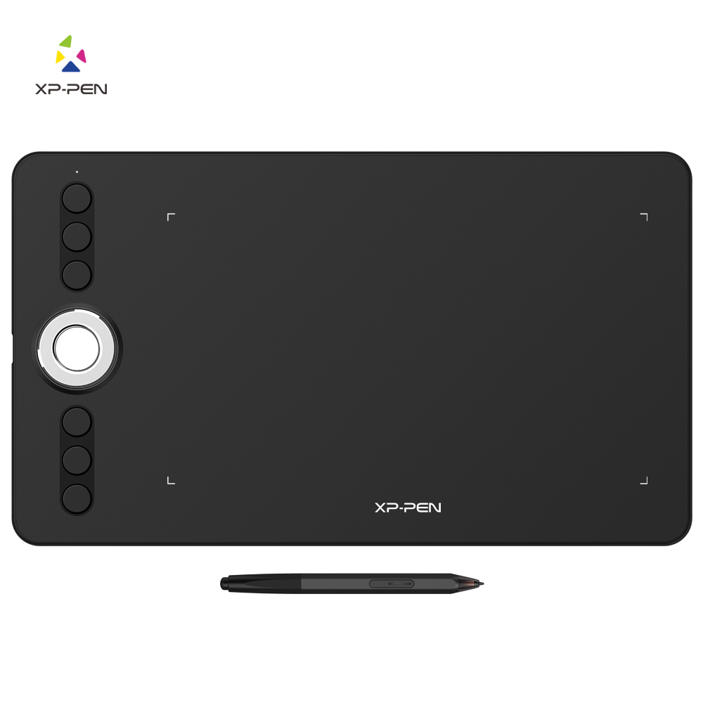 [HCM]BẢNG VẼ ĐIỆN TỬ XP-PEN DECO 02 6X10 INCH 8192 LỰC NHẤN VÒNG XOAY DIAL BẠC (KÈM GĂNG TAY HỌA SĨ) TƯƠNG THÍCH CẢ ANDROID TẶNG PHẦM MỀM BẢN QUYỀN