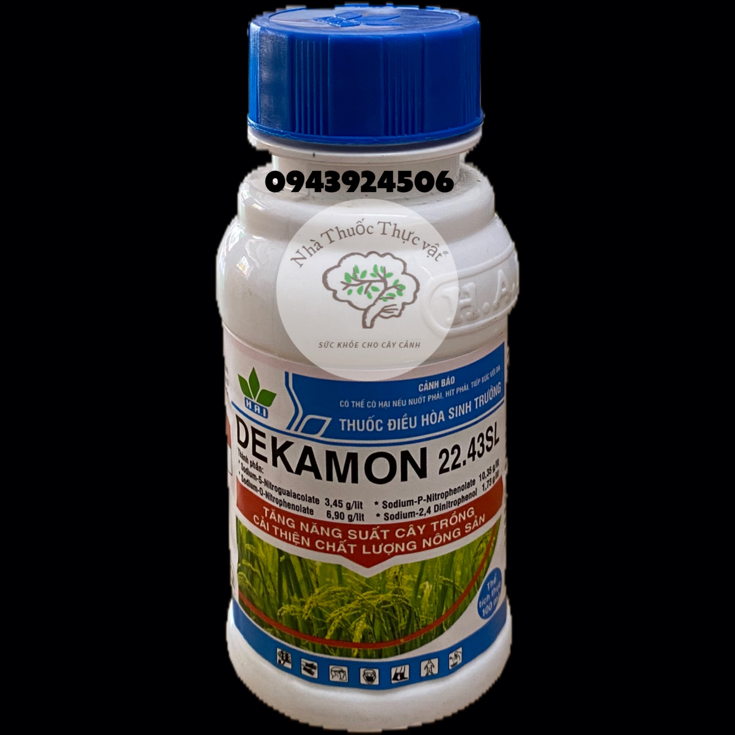 Phân bón lá dekamon 22.43sl chai 100ml phân bón lá kích thích sinh trưởng