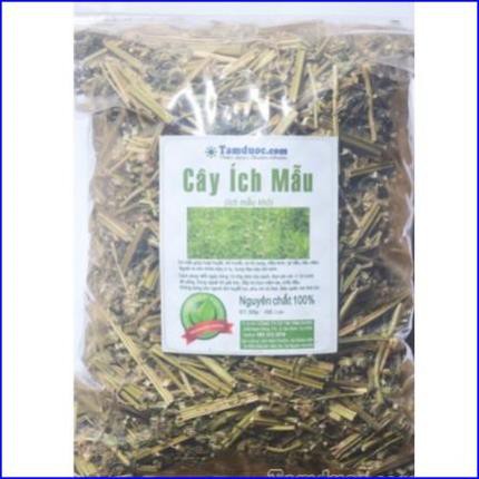 1kg cây ích mẫu khô hàng loại 1.